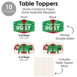 Big Dot Of Happiness Ugly Sweater - Holiday And Christmas Party Supplies Decoration Kit - Decor Galore Party Pack - 51 Pieces 12 Big Dot Of Happiness Ugly Sweater - Holiday And Christmas Party Supplies Decoration Kit - Decor Galore Party Pack - 51 Pieces -Festival Store GUEST 4bce0949 4864 4d8f 96d6 0867897841d5