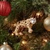 Faux Fur Leopard Christmas Tree Ornament - Wondershop™