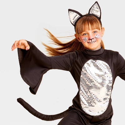 Kids' Disco Cat Costume - Hyde And EEK! Boutique™ 2 Kids' Disco Cat Costume - Hyde And EEK! Boutique™ - Image 2