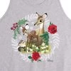 Men's - Disney - Christmas - Family In The Forest Graphic Tank Top