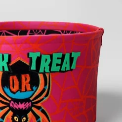 7.5" Halloween Trick Or Treat Fabric Basket - Hyde And EEK! Boutique™ 5 7.5" Halloween Trick Or Treat Fabric Basket - Hyde And EEK! Boutique™ -Festival Store GUEST 552b64c8 1093 4d98 b1bc 6501feed827c