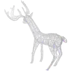 Northlight LED Color Changing Commercial Grade Acrylic Reindeer Outdoor Christmas Decoration - 46.5" -Festival Store GUEST 5dffff8c 95d8 40b2 ba9c 077bc07e5c47