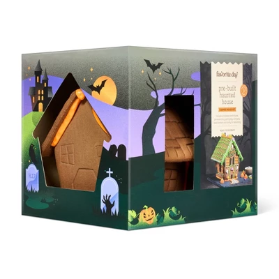 Halloween Pre-Built Haunted House Cookie House Kit - 25.2oz - Favorite Day™ 2 Halloween Pre-Built Haunted House Cookie House Kit - 25.2oz - Favorite Day™ - Image 2