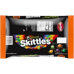 Skittles Shriekers Halloween Sour Candy Fun Size Bag - 10.72oz