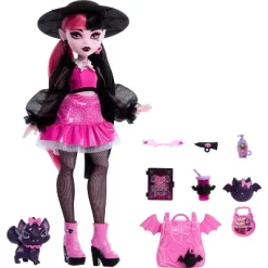 Monster High Draculaura Fashion Doll With Pet Count Fabulous And Accessories -Festival Store GUEST 6023a705 4dde 4612 b55b c8d2ebf11172