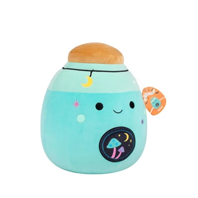 Squishmallows 12" Neon Teal Potion With Black Mushroom Label Medium Plush: Polyester Stuffed Animal Character 10 Squishmallows 12" Neon Teal Potion With Black Mushroom Label Medium Plush: Polyester Stuffed Animal Character - Image 10