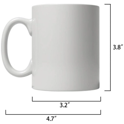 Crazy Dog Emotional Support Familiar Mug Funny Sarcastic Halloween Graphic Coffee Cup-11oz 2 Crazy Dog Emotional Support Familiar Mug Funny Sarcastic Halloween Graphic Coffee Cup-11oz - Image 2