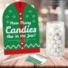 Big Dot Of Happiness Ugly Sweater - How Many Candies Holiday And Christmas Party Game - 1 Stand And 40 Cards - Candy Guessing Game