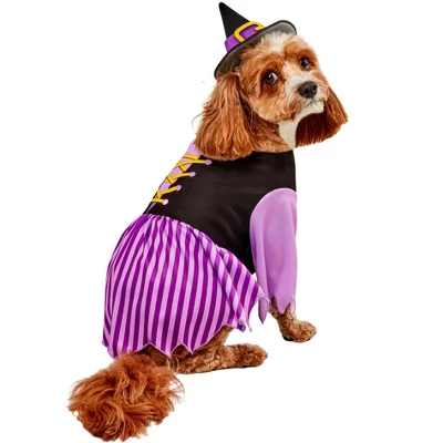 Rubies Purple Witch Pet Costume 4 Rubies Purple Witch Pet Costume - Image 4