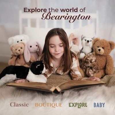 Bearington Big Bucky Reindeer Stuffed Animal, 11.5 Inch Christmas Plush Gifts For Kids, For Ages 3-14 4 Bearington Big Bucky Reindeer Stuffed Animal, 11.5 Inch Christmas Plush Gifts For Kids, For Ages 3-14 - Image 4