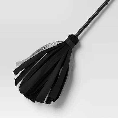 Black Witch Broom Kids' Accessories - Hyde And EEK! Boutique™ 1 Black Witch Broom Kids' Accessories - Hyde And EEK! Boutique™
