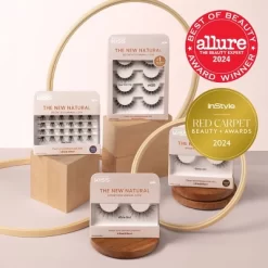 KISS Products The New Natural False Eyelashes With Lash Glue Full Strip