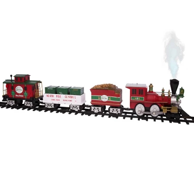 Lionel North Pole Central RTP Set With Bluetooth: Battery Operated Plastic Train Playset, 37 Pieces 6 Lionel North Pole Central RTP Set With Bluetooth: Battery Operated Plastic Train Playset, 37 Pieces - Image 6