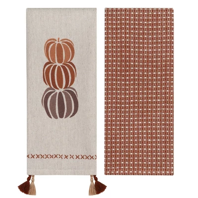 2pk Dishtowels Pumpkin - Bullseye's Playground™ 1 2pk Dishtowels Pumpkin - Bullseye's Playground™