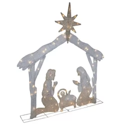 Northlight LED Lighted Holy Family Nativity Scene Outdoor Christmas Decoration - 44" - Warm White -Festival Store GUEST 6a0aec9f 234b 4a44 89b3 b828c058b6e5