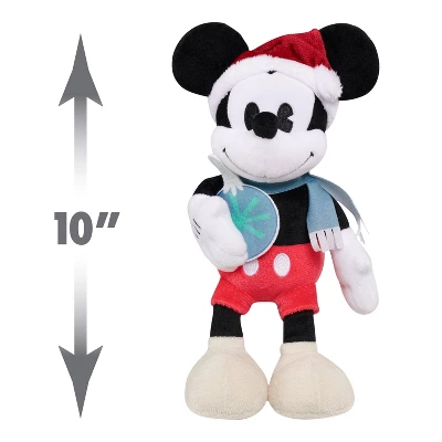 Disney Mickey Mouse Holiday Plush Small 1 Disney Mickey Mouse Holiday Plush Small