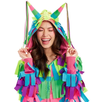 Tipsy Elves Pinata Halloween Costumes For Women - Bright Multicolored Pinata Jumpsuit Funny Halloween Costume Adult Jumpsuit 1 Tipsy Elves Pinata Halloween Costumes For Women - Bright Multicolored Pinata Jumpsuit Funny Halloween Costume Adult Jumpsuit
