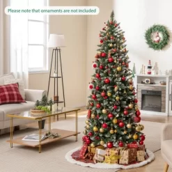 Costway 6 FT Pre-Lit Artificial Christmas Tree With 618 Snowy Branch Tips 280 LED Lights -Festival Store GUEST 6ce4c2bb 150d 480b add6 6a81b647c7d0