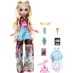 Monster High 12.7" Lagoona Blue Fashion Doll Blonde Hair/Green Eyes With Pet Neptuna And Accessories -Festival Store GUEST 6d01c74f 058f 476d 9851 f6db168b5d6c