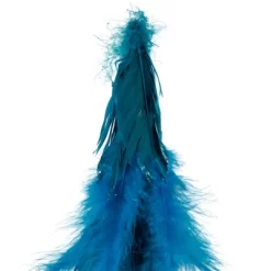 Northlight Small Two-Tone Layered Feathers Cone Tree Christmas Decoration - 16" - Turquoise -Festival Store GUEST 6d9b4c19 23aa 492b bef9 249488e71a22