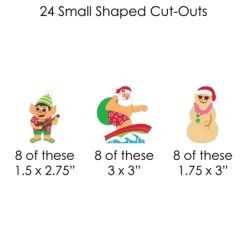 Big Dot Of Happiness Tropical Christmas - Beach Santa Holiday Party DIY Decorations - Clothespin Garland Banner - 44 Pc -Festival Store GUEST 70243f65 0053 46f6 8867 2263ea43dd68