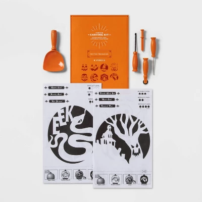 Halloween Pumpkin Carving Kit 6pc - Hyde And EEK! Boutique™ 1 Halloween Pumpkin Carving Kit 6pc - Hyde And EEK! Boutique™