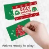 Big Dot Of Happiness Ugly Sweater - Holiday And Christmas Party Game Scratch Off Dare Cards - 22 Count
