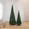 Northlight 6' Green Tinsel Pop-Up Artificial Christmas Tree, Unlit