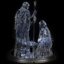 Northlight LED Lighted Acrylic Holy Family Nativity Scene On Mirror Christmas Decoration - 17" -Festival Store GUEST 72d85b39 4074 4ab4 85e1 6121c61e11d1