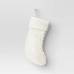 20" Cable Knit Christmas Stocking - Wondershop™ -Festival Store GUEST 74360d5f d65c 49d7 8074 b92d9e73ac16