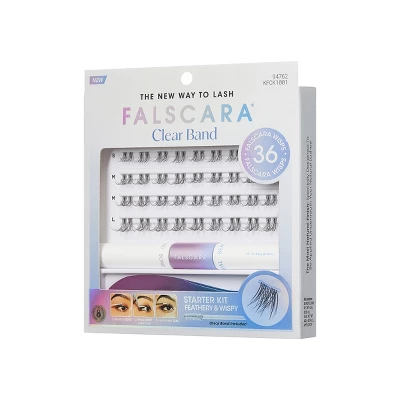 KISS Products Falscara Clear Band Lash Extension Kit - 36ct 5 KISS Products Falscara Clear Band Lash Extension Kit - 36ct - Image 5