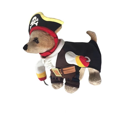 Pet Life 'Captain Snuggles' Pirate Uniform Dog Costume 2 Pet Life 'Captain Snuggles' Pirate Uniform Dog Costume - Image 2