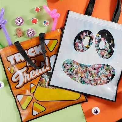 Joyfy Halloween Party Favors 3PCS Large See Through Tote Bags With Handles Trick Or Treat Bag Party Supplies For Candies Biscuits Cards 22.5" X 13.75" 6 Joyfy Halloween Party Favors 3PCS Large See Through Tote Bags With Handles Trick Or Treat Bag Party Supplies For Candies Biscuits Cards 22.5" X 13.75" - Image 6