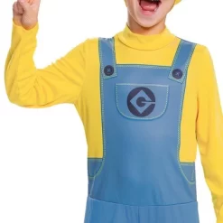 Toddler Despicable Me 2 Minions Bob Halloween Costume Jumpsuit With Hat -Festival Store GUEST 798a3e45 06a7 41a1 81b5 5134d9858726