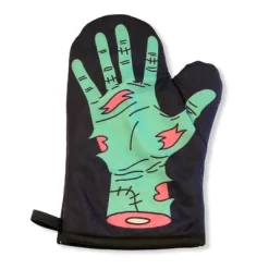 Zombie Hand Oven Mitt Funny Halloween Undead Graphic Novelty Kitchen Accessories - Crazy Dog Bakeware For Halloween Season