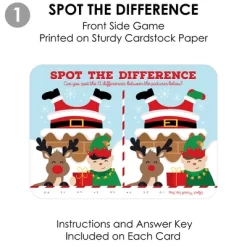 Big Dot Of Happiness Jolly Santa Claus - 2-in-1 Christmas Party Cards - Activity Duo Games - Set Of 20 11 Big Dot Of Happiness Jolly Santa Claus - 2-in-1 Christmas Party Cards - Activity Duo Games - Set Of 20 -Festival Store GUEST 7e7dcf4f eb5c 422d 8189 d0ce21ed7a0e