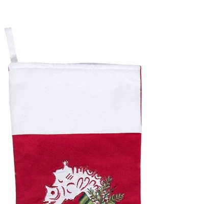 C&F Home 8.5" X 20" Holiday Seahorse With Pine Needle Green Scarf Christmas Stocking 1 C&F Home 8.5" X 20" Holiday Seahorse With Pine Needle Green Scarf Christmas Stocking