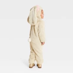 Toddler Bunny Halloween Costume Jumpsuit - Hyde And EEK! Boutique™ Light Brown -Festival Store GUEST 7ec840ab ca2d 4ed7 9c98 b2b6d5f0765d
