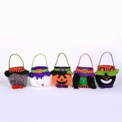 MyKids-USA Halloween Witch Pumpkin Tote Candy Bag With Decorative Props -Festival Store GUEST 80f8a09e 86ca 45ac bd40 0f8dfeeaf5cf