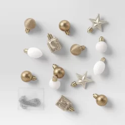 25ct Assorted Shatter-Resistant Christmas Tree Ornament Set - Wondershop™ -Festival Store GUEST 81bce2a8 e396 493f 9320 81374c0d7523