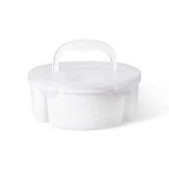 Food Storage With Lid Round Clear - Bullseye's Playground™