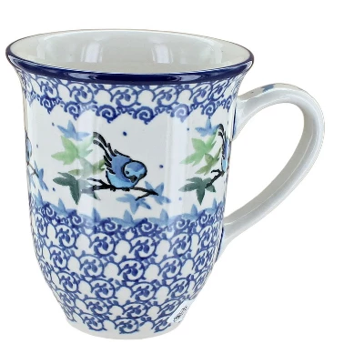 Blue Rose Polish Pottery 826 Ceramika Artystyczna Large Coffee Mug 20 Blue Rose Polish Pottery 826 Ceramika Artystyczna Large Coffee Mug - Image 20