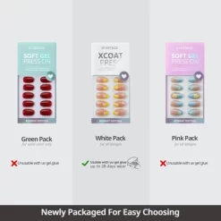 BTArtbox Press-On Nails - Cream Puff - S Almond - 32ct 12 BTArtbox Press-On Nails - Cream Puff - S Almond - 32ct -Festival Store GUEST 85e0117c 9447 4ba4 a4d5 d6d70fa04fb6