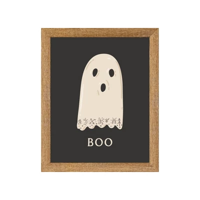 Petal Lane 8"x10" Ghost Boo Rustic Brown 1 Petal Lane 8"x10" Ghost Boo Rustic Brown