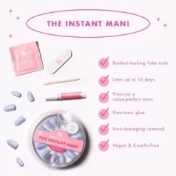 Olive & June Press-On Fake Nails - M Almond - Sundance Shimmer - 42ct -Festival Store GUEST 87156eff 245e 43bb a2c8 1bb669f42048