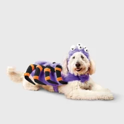 Spider Costume Dog And Cat Full Body Costumes - Boots & Barkley™ Purple -Festival Store GUEST 8916cd88 1cdd 43aa 8e49 e823d47620ed