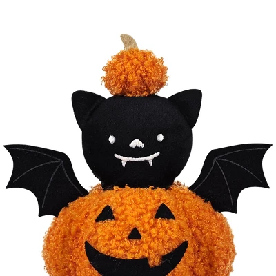 Plush Figurals Pumpkin Bat - Bullseye's Playground™ 2 Plush Figurals Pumpkin Bat - Bullseye's Playground™ - Image 2