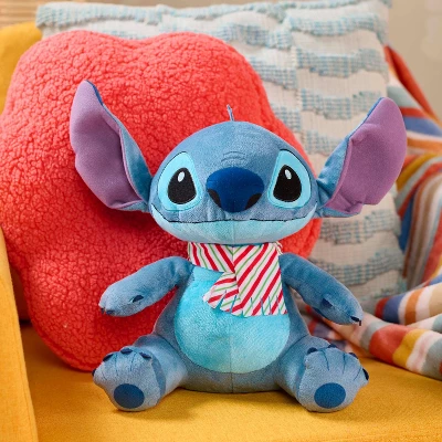 Disney Lilo & Stitch Holiday Large Plush: Polyester Character Stuffed Animal 2 Disney Lilo & Stitch Holiday Large Plush: Polyester Character Stuffed Animal - Image 2