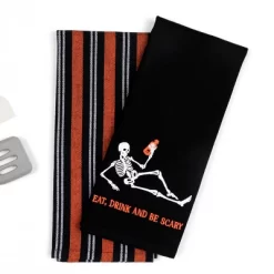 2pk Dishtowels Skeleton - Bullseye's Playground™ -Festival Store GUEST 8eda1922 3058 404d 92ec a1c1a718f3d1
