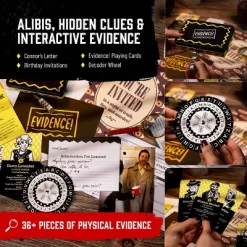 Hunt A Killer Game Night Gone Wrong Board Game 11 Hunt A Killer Game Night Gone Wrong Board Game -Festival Store GUEST 943d7c96 43a0 4b15 b6a5 fae00bd997cf